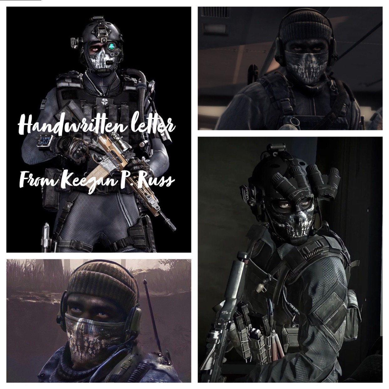 Gta 5 Call Of Duty Ghosts Outfit Call Of Duty Ghosts Costume Keegan
