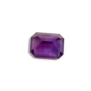 Natural Amethyst Octagon Faceted Polished Loose Purple Gemstone 1.69ct 8x6mm February Birthstone For Jewellery Making image 9