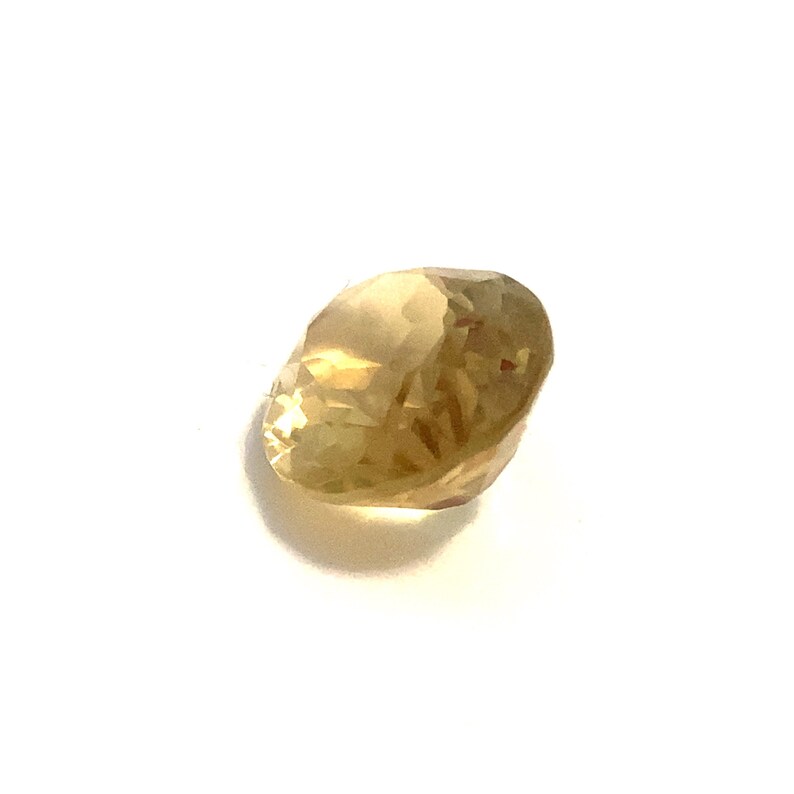 Oval Citrine Yellow Loose Gemstone Natural Faceted 7.83ct 16x12mm November Birthstone For Jewellery Making image 6