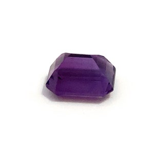 Natural Amethyst Octagon Faceted Polished Loose Purple Gemstone 1.69ct 8x6mm February Birthstone For Jewellery Making image 8