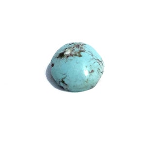 Pale Blue Turquoise Cabochon Oval Loose Gemstone 3.71ct 14x9mm December Birthstone For Jewellery Making image 7
