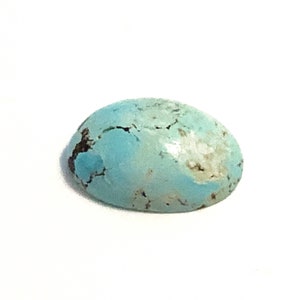 Natural Pale Turquoise Oval Cabochon Loose Polished Gemstone 16x11mm 7.80ct For Jewellery Making image 3