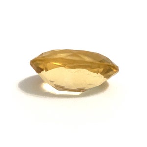 Oval Citrine Yellow Loose Gemstone Natural Faceted 7.83ct 16x12mm November Birthstone For Jewellery Making image 5