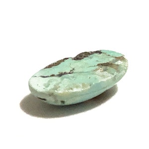 Natural Oval Turquoise Robins Egg Blue Polished Loose Gemstone 17x10mm 5.79ct December Birthstone For Jewellery Making imagem 10