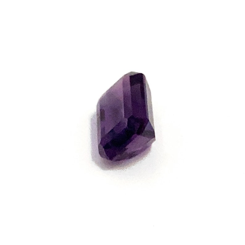 Natural Amethyst Octagon Faceted Polished Loose Purple Gemstone 1.69ct 8x6mm February Birthstone For Jewellery Making image 6