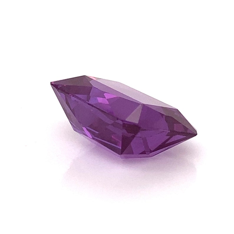 Amethyst Radiant Cut Octagon Purple Natural Faceted Polished Loose Gemstone 15x12mm 14.90ct For Jewellery Making image 6