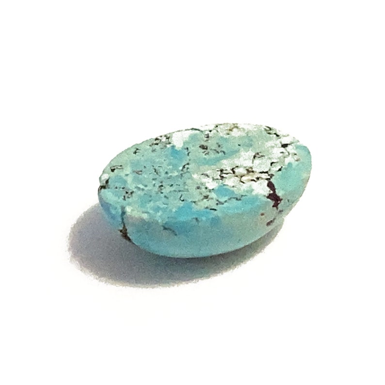 Natural Pale Turquoise Oval Cabochon Loose Polished Gemstone 16x11mm 7.80ct For Jewellery Making image 8