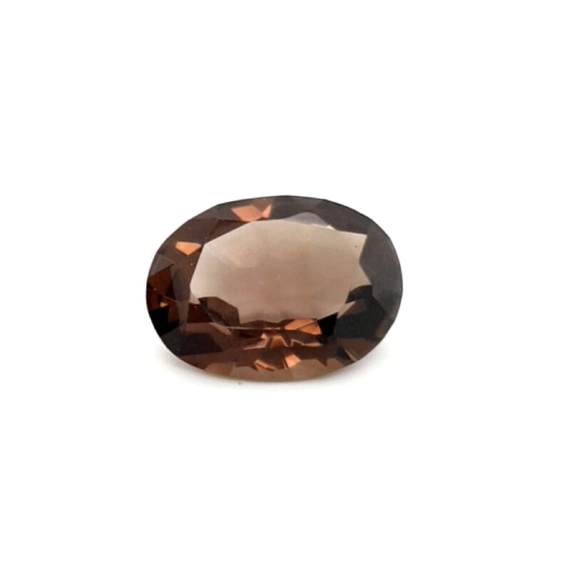 Pair Of Smoky Quartz Stones Oval Fine Quality Natural Faceted Loose Gemstones 20x15mm 41.48ct For Jewellery Making image 5