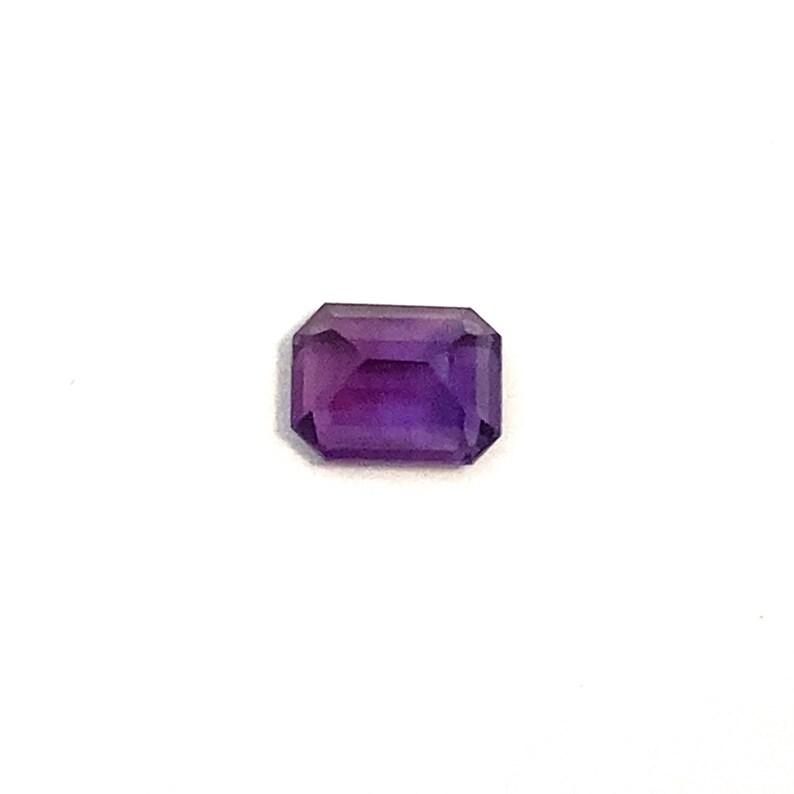 Natural Amethyst Octagon Faceted Polished Loose Purple Gemstone 1.69ct 8x6mm February Birthstone For Jewellery Making image 7