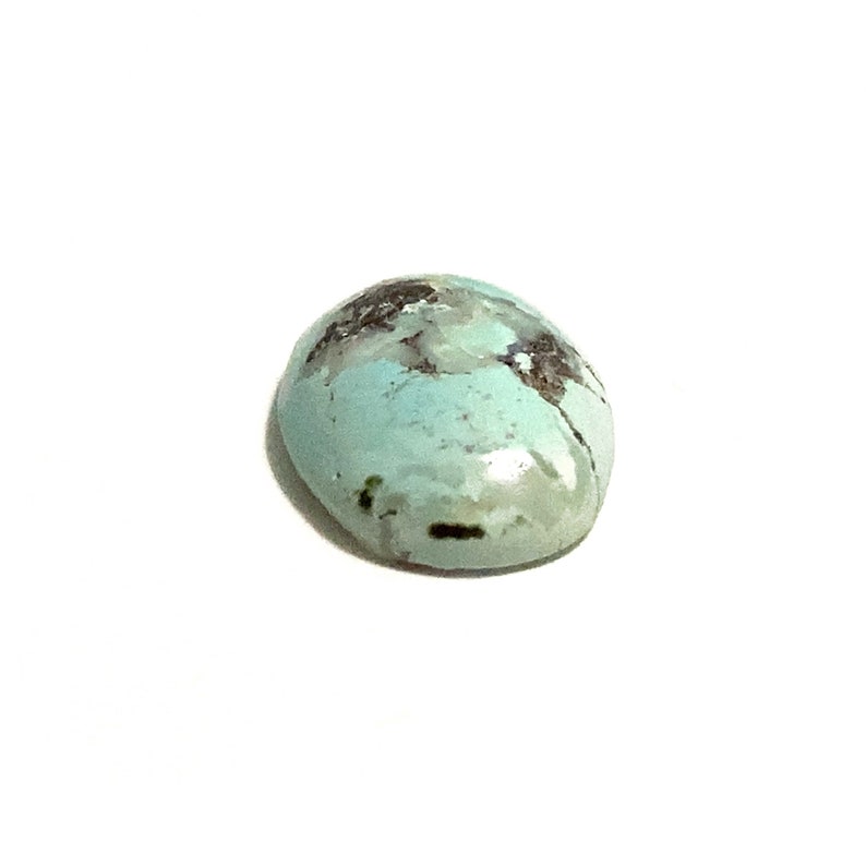 Pierre de naissance turquoise ovale naturelle bleu oeuf, polie, 17x10 mm, 5,79 carats, pierre de naissance de décembre pour la fabrication de bijoux image 4