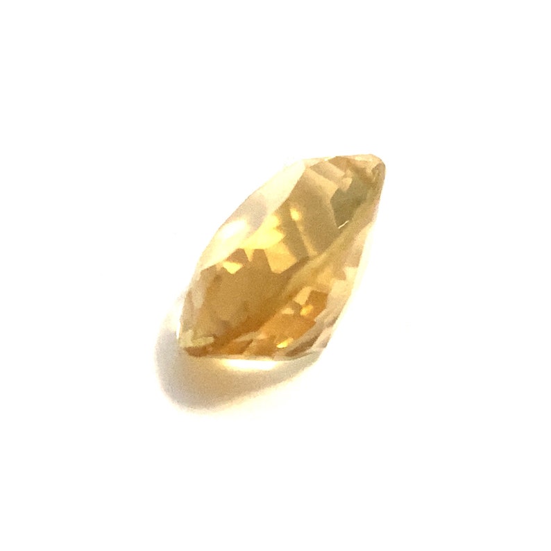 Oval Citrine Yellow Loose Gemstone Natural Faceted 7.83ct 16x12mm November Birthstone For Jewellery Making image 8