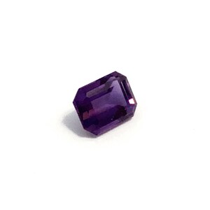 Natural Amethyst Octagon Faceted Polished Loose Purple Gemstone 1.69ct 8x6mm February Birthstone For Jewellery Making image 3