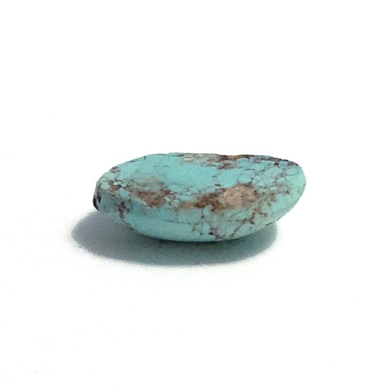 Pale Blue Turquoise Cabochon Oval Loose Gemstone 3.71ct 14x9mm December Birthstone For Jewellery Making image 10