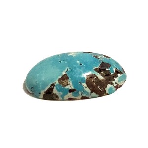 Natural Turquoise Oval Cabochon Blue Polished Loose Gemstone 16x10mm 5.41ct December Birthstone For Jewellery Making image 6
