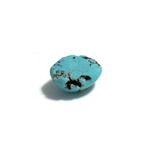 Turquoise Oval Cabochon Blue Loose Gemstone 1.52ct 8x6mm December Birthstone For Jewellery Making image 10