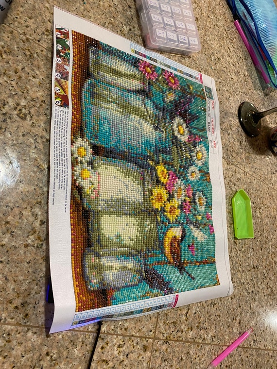 Completed Diamond Painting | Etsy