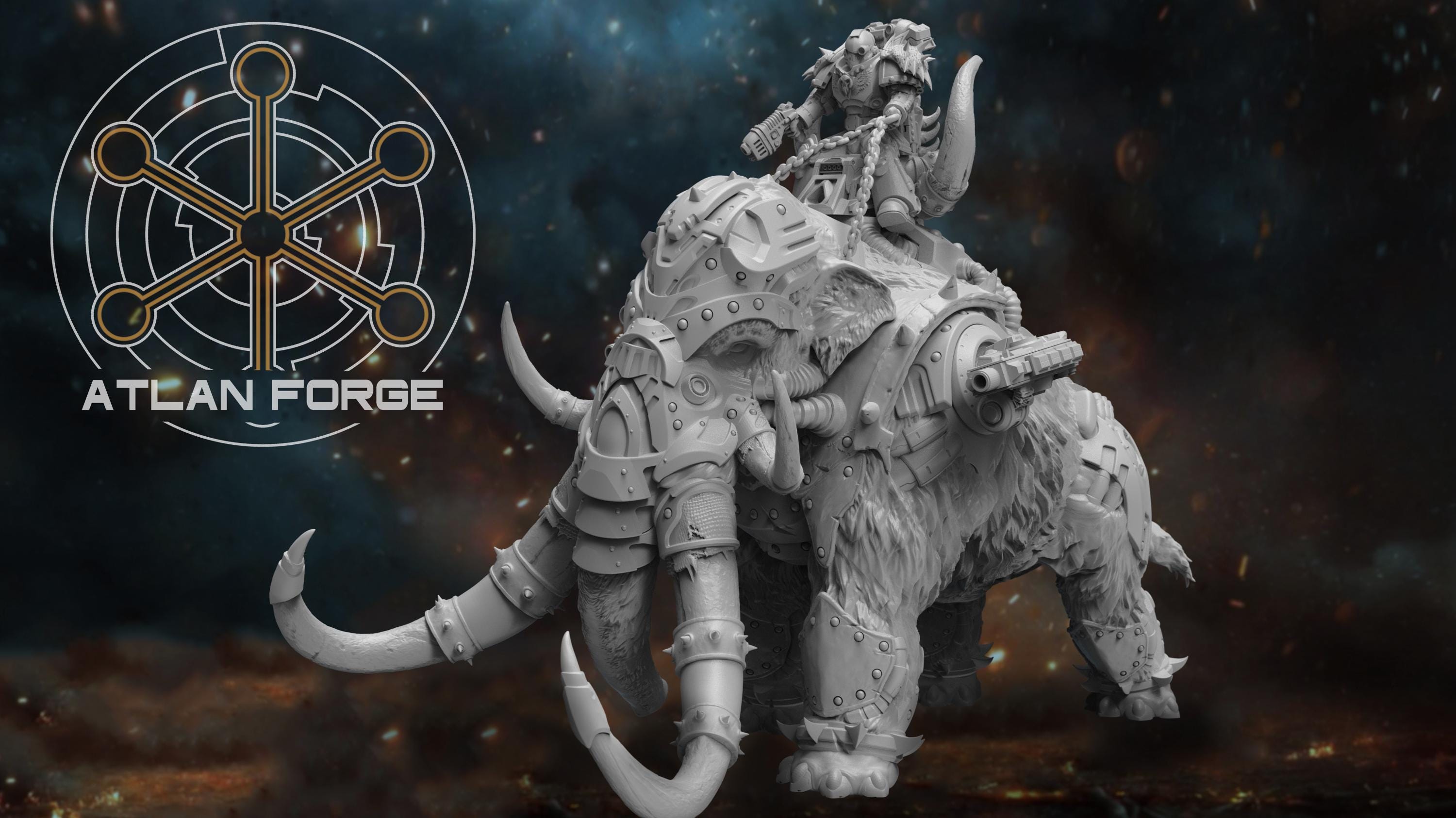 SF・ファンタジー・ホラー Dwarven War Mammoth DW-223 28mm chaoswarmammoth13.jpg?format=1000w