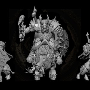 Ork Warboss on Boar