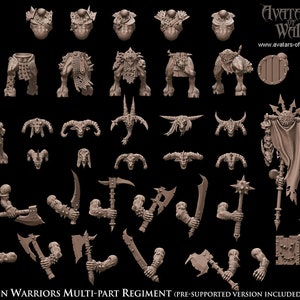 Beastman Regiment - Multi Part Unit