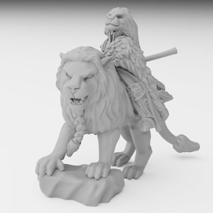 High Elf Lord on Lion