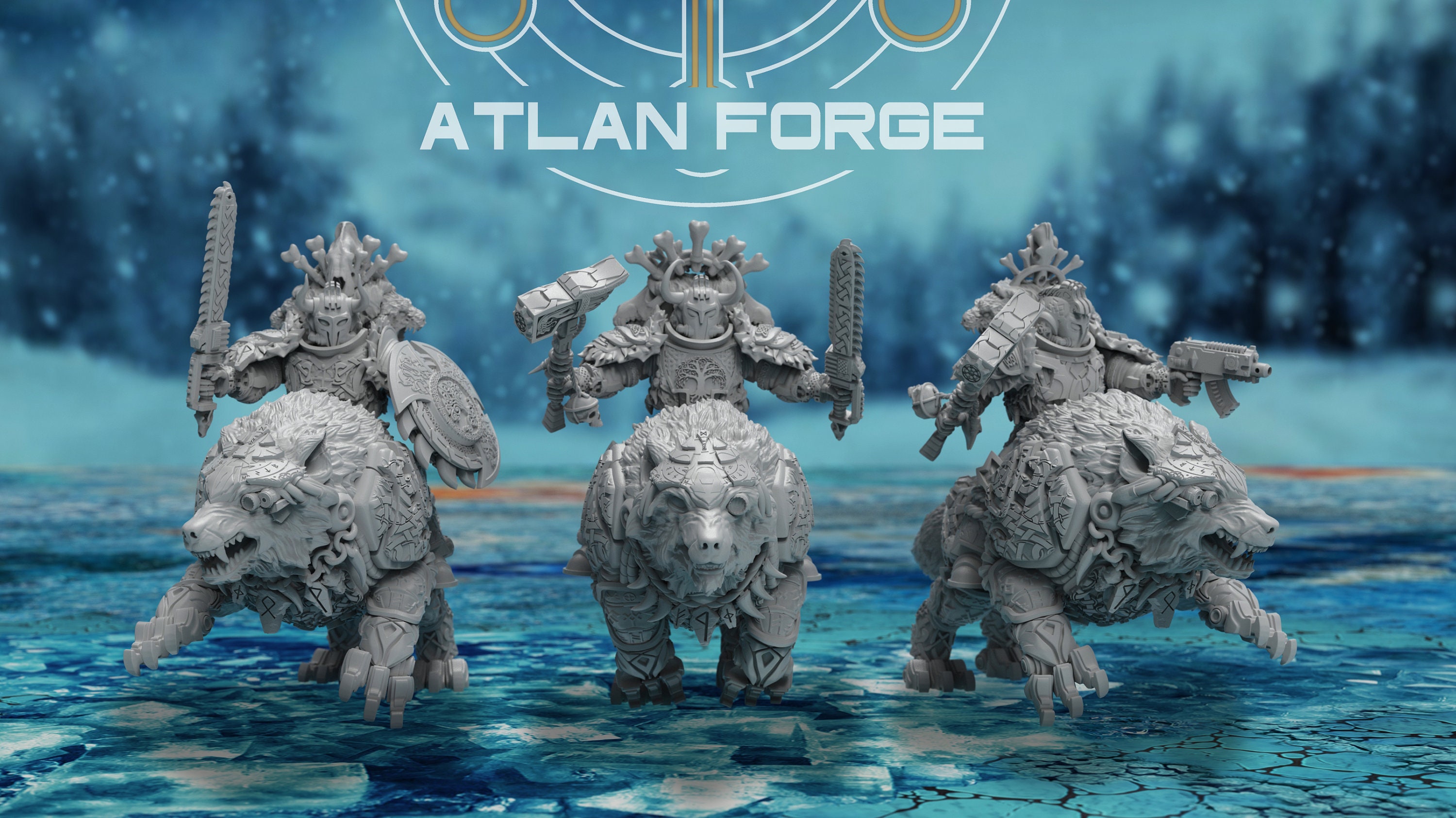 Asgardian Wolf Riders