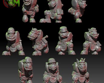 GoreaxeBoyz  multipart kits