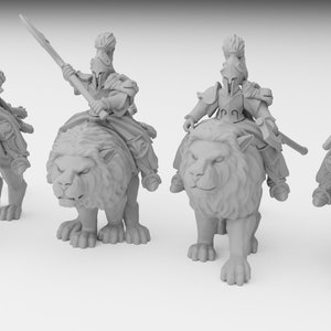 High Elf Lion Cavalry