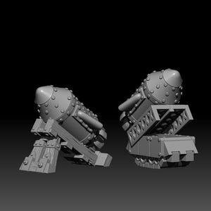 Ork PulseRokkit with optional crew
