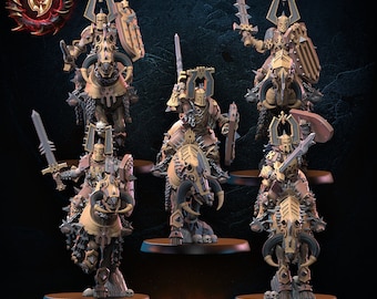 Skull Knights with Command Group Options