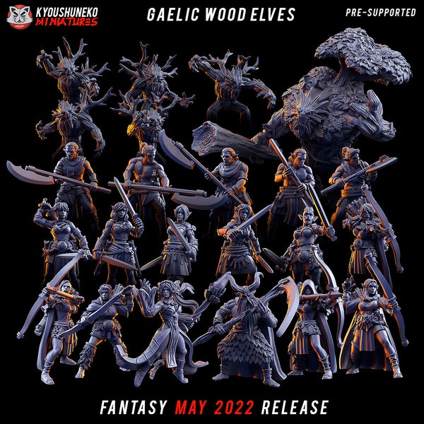 Fantasy May 2022 Release : Gaelic Wood Elves