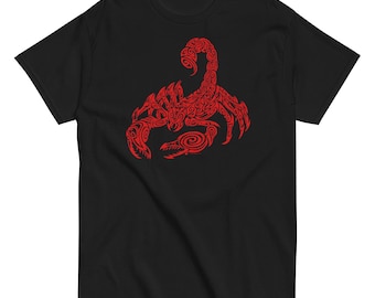 Scorpion Tribal style, Unisex classic tee