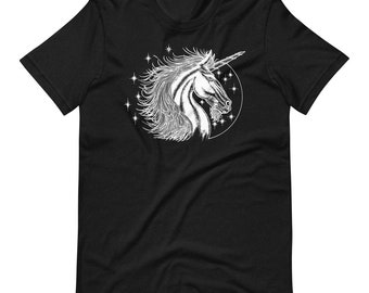 Unicorn, Classic Unicorn, Single Color, Unisex t-shirt