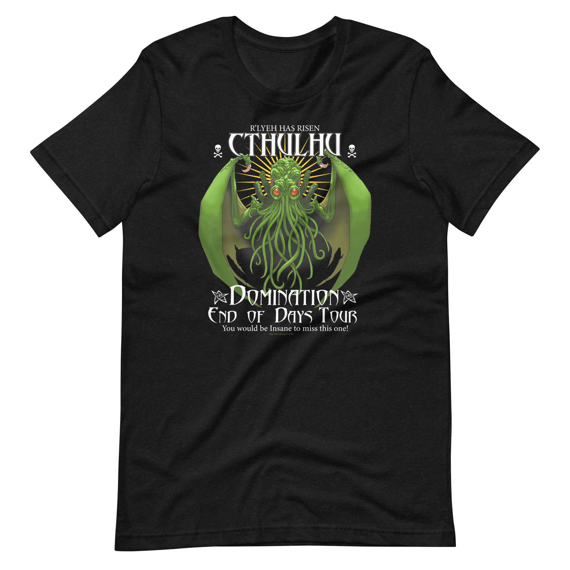 Cthulhu Domination, End of Days World Tour, Unisex T-shirt - Etsy Canada