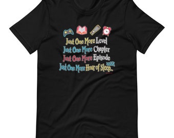 Just One More Chapter, episode, sleep  Unisex t-shirt