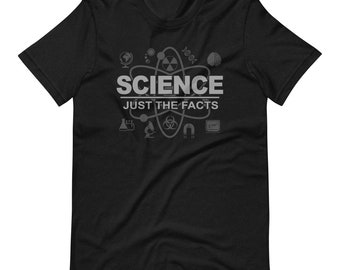 Science - Just the Facts, Artist Ray VanTilburg Short-Sleeve Unisex T-Shirt
