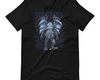 Blue Cthulhu T-Shirt, Lovecraft, horror, mythos Unisex t-shirt
