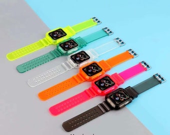 Bracelet lumineux personnalisé pour Apple Watch Ultra 49 mm 45 mm 40 mm 41 mm 42 mm 44 mm 38 mm pour Apple Watch séries 8 7 6 5 4 3 2 1 et SE | Bracelet de montre