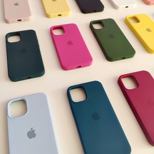 24 Farben Silikonhüllen Custom Cases für Apple iPhone 12 13 Mini/ Apple iPhone 12 13 / Apple iPhone 14 / Apple iPhone 12 13 Pro Max Bild 2