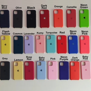 60 Farben Hülle für Apple iPhone 7/8/SE 2020 / iPhone 7/8 / iPhone X/XS / iPhone XR / iPhone 11/11 Pro/ 11 Pro Max Bild 7