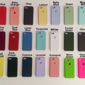 60 Farben Hülle für Apple iPhone 7/8/SE 2020 / iPhone 7/8 / iPhone X/XS / iPhone XR / iPhone 11/11 Pro/ 11 Pro Max iPhone 7/8/SE 2020