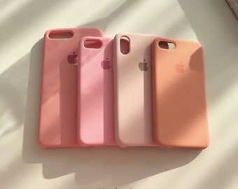 60 Farben Custom Case Silikonhülle für Apple iPhone XS 11 Pro 12 13 Mini / Apple iPhone 12 13 14 Pro Max 7/8 SE 2020 Plus XR