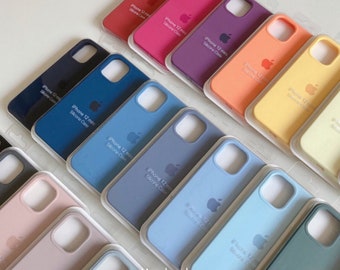 Custodia in silicone personalizzata in 60 colori per Apple iPhone 13 Pro Max 7/8/SE 2020 Plus XR XS 13 Pro Max 12 13 Mini/Apple iPhone 12 13 14 Pro Max