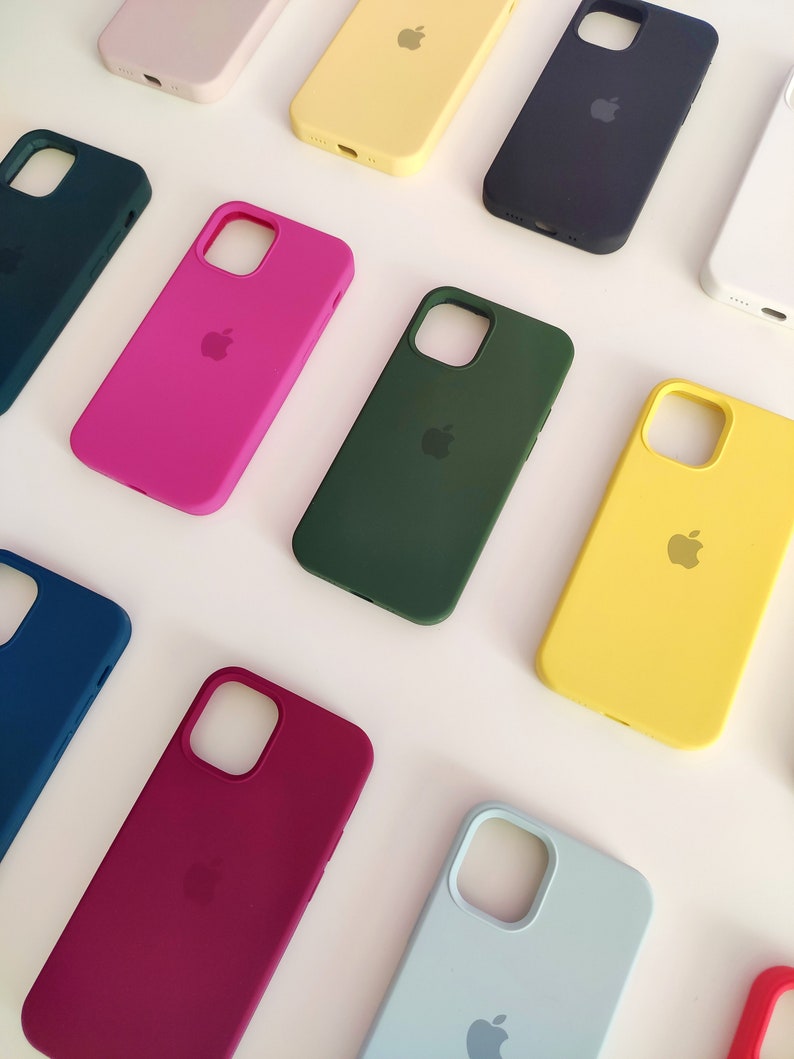 30 Farben Schutzhüllen Silikonhüllen, Silikonhüllen für Apple iPhone 13 12 Mini / Apple iPhone 13 12 / Apple iPhone 13 12 Pro / Apple iPhone 13 12 Pro Max Bild 6