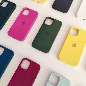 24 Farben Silikonhüllen Custom Cases für Apple iPhone 12 13 Mini/ Apple iPhone 12 13 / Apple iPhone 14 / Apple iPhone 12 13 Pro Max Bild 6