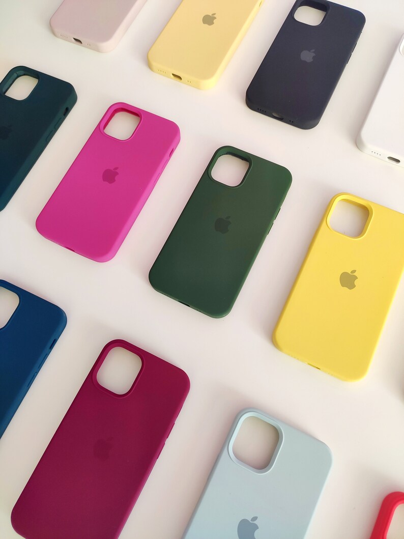 24 Farben Silikonhüllen Custom Cases für Apple iPhone 12 13 Mini/ Apple iPhone 12 13 / Apple iPhone 14 / Apple iPhone 12 13 Pro Max Bild 6