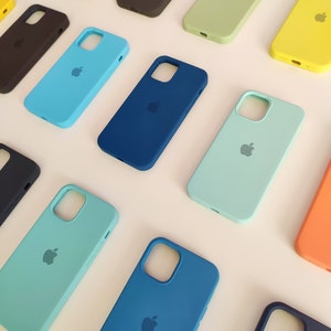 24 Farben Silikonhüllen Custom Cases für Apple iPhone 12 13 Mini/ Apple iPhone 12 13 / Apple iPhone 14 / Apple iPhone 12 13 Pro Max Bild 7