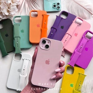 60 Colors Custom Case Silicone for Apple iPhone 12 Pro Max 7/8/SE 2020 Plus XR XS 12 13 Mini/ Apple iPhone 12 13 14 Pro Max Phone Case image 1