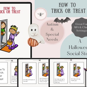 How to Trick or Treat Social Story Autism