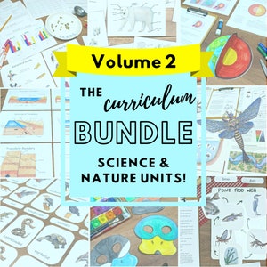 The Curriculum Bundle Vol. 2:  My collection of environmental science units! Classroom bundle, homeschool unit studies, science lesson plans