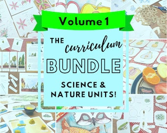 The Curriculum Bundle Vol. 1:  My collection of environmental science units! Classroom bundle, homeschool unit studies, science lesson plans